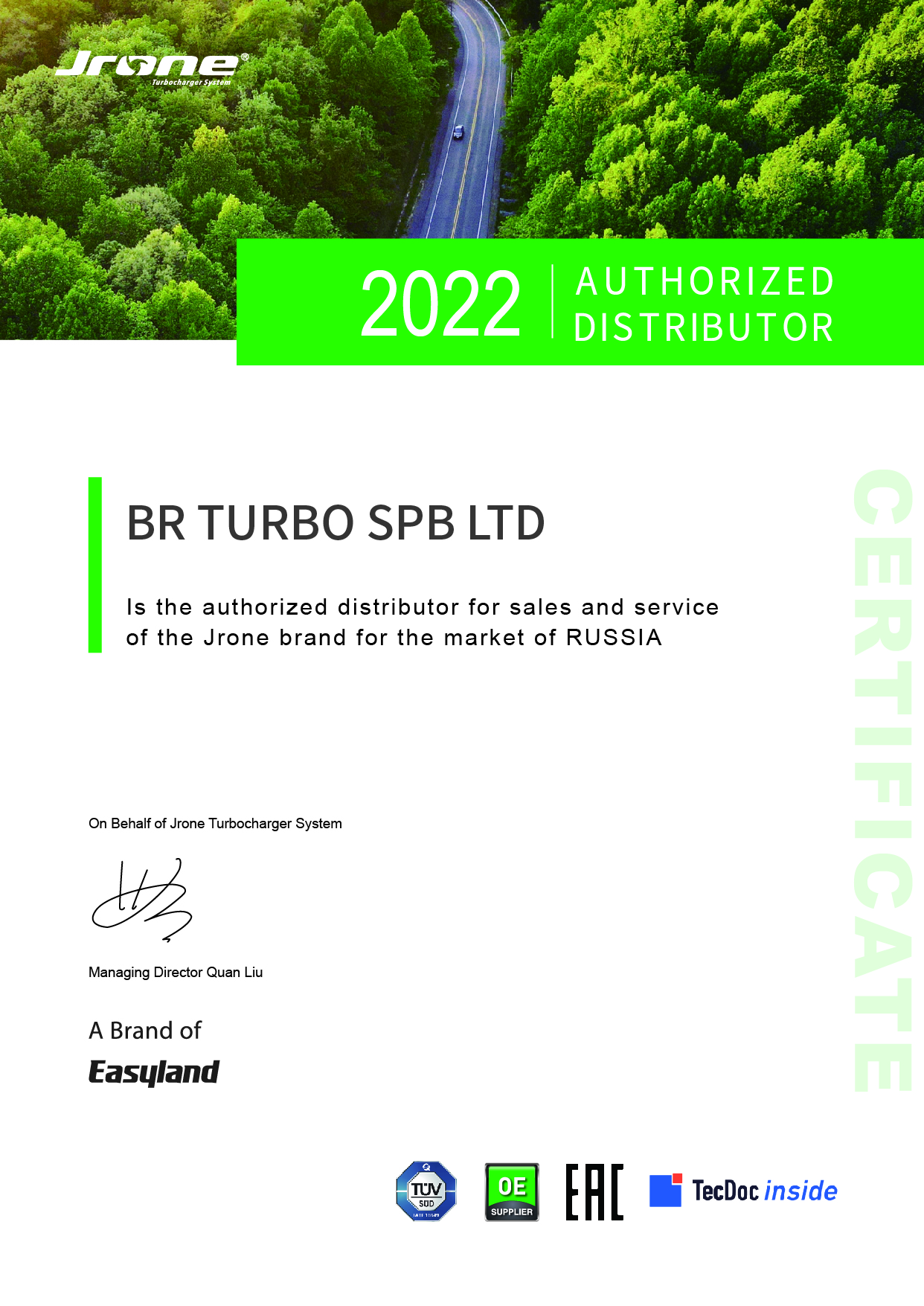 BR Turbo SPB LTD